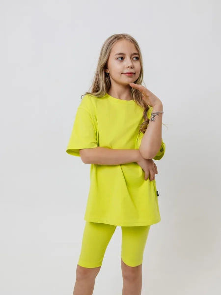 Футболка для девочки с принтом хлопок летняя пляжная