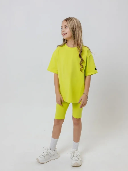 Футболка для девочки с принтом хлопок летняя пляжная