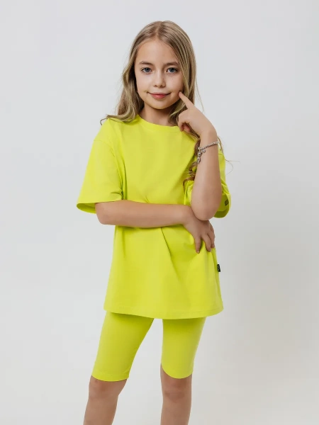 Футболка для девочки с принтом хлопок летняя пляжная