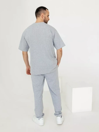 Домашний костюм мужской с брюками трикотажный хлопок