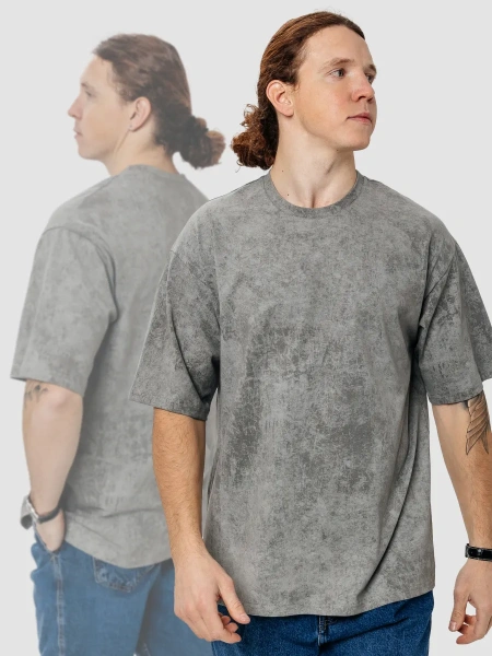 Футболка варенка базовая оверсайз хлопковая летняя