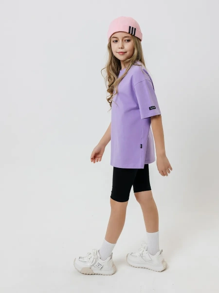 Футболка для девочки с принтом хлопок летняя пляжная