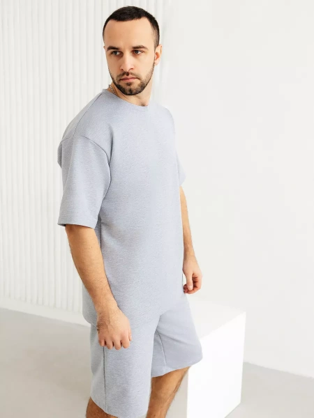 Костюм мужской домашний с футболкой и шортами