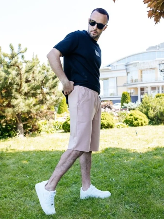 Шорты спортивные широкие с карманами