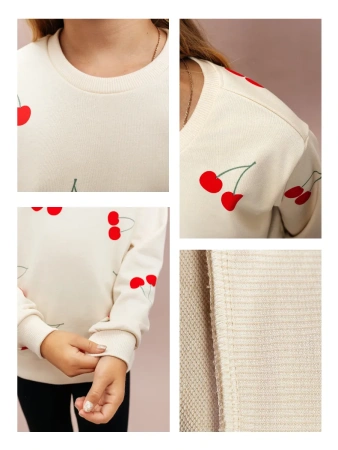 Свитшот для девочки нарядная кофта