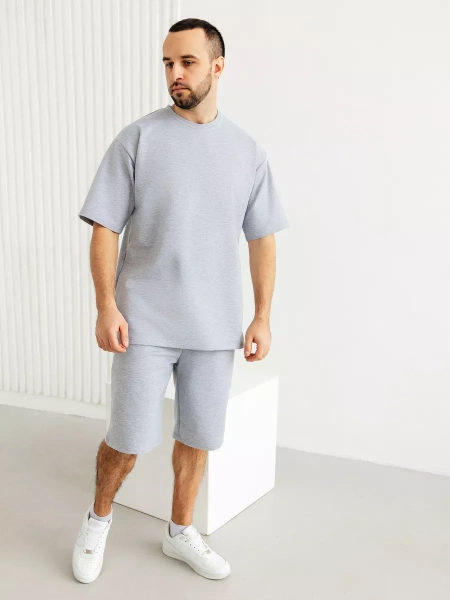 Костюм мужской домашний с футболкой и шортами