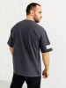 Футболка мужская оверсайз хлопок большие размеры