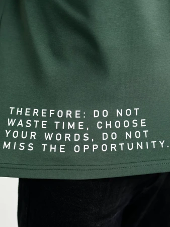 Футболка мужская базовая с принтом хлопок