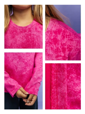 Лонгслив для девочки варенка