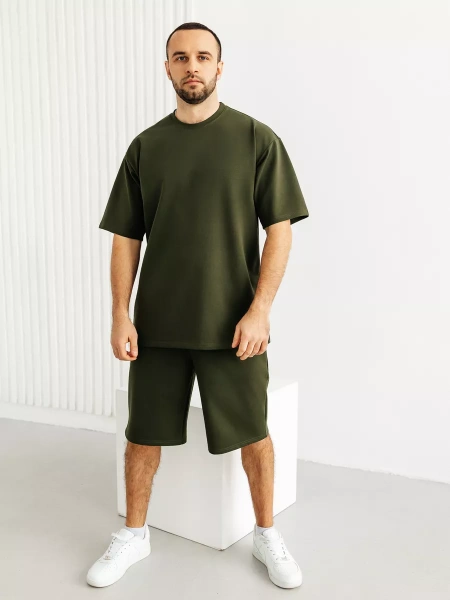 Костюм мужской домашний с футболкой и шортами