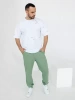 Брюки мужские зеленые трикотажные домашние