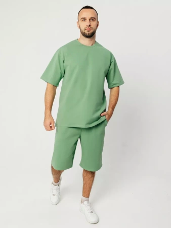 Костюм мужской домашний с футболкой и шортами