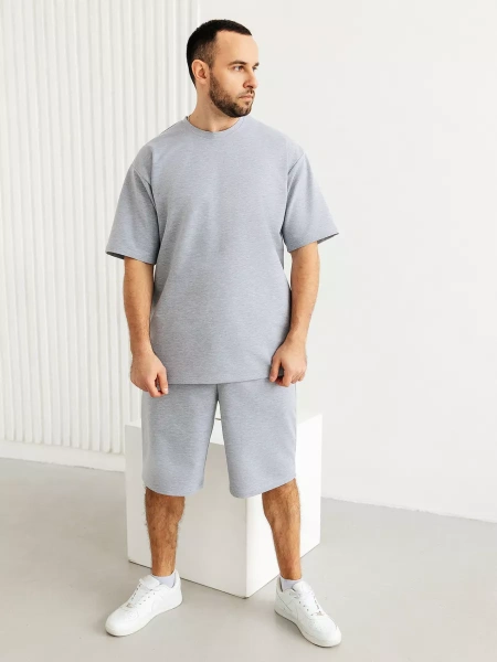 Костюм мужской домашний с футболкой и шортами