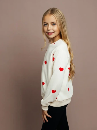 Свитшот для девочки нарядная кофта