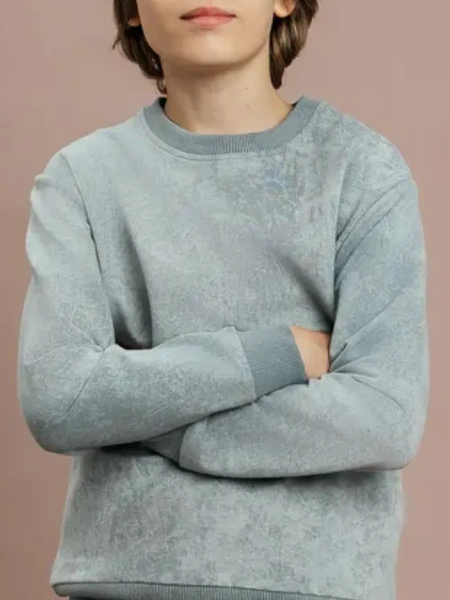 Свитшот для мальчика трикотажный подростковый в школу