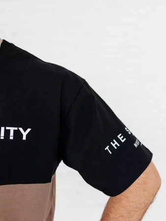 Футболка мужская базовая хлопок с принтом