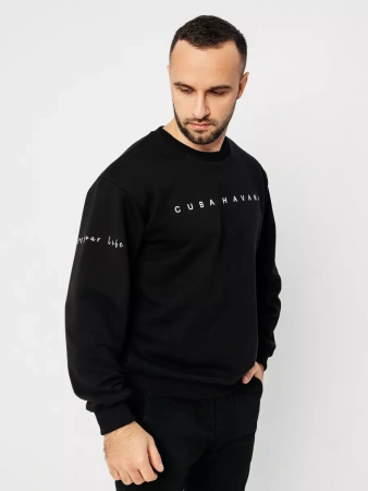 Свитшот мужской с принтом больших размеров