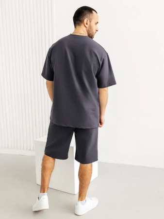 Костюм мужской домашний с футболкой и шортами