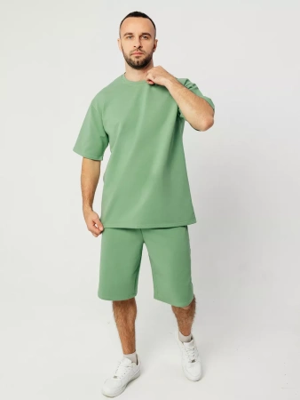 Костюм мужской домашний с футболкой и шортами