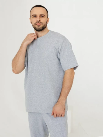 Домашний костюм мужской с брюками трикотажный хлопок