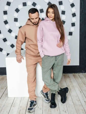 Костюм оверсайз теплый