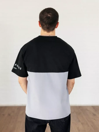 Футболка мужская базовая хлопок с принтом