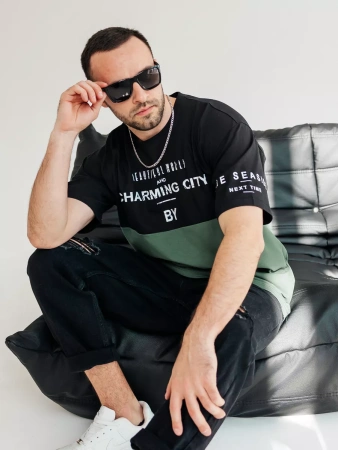 Футболка мужская с принтом