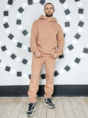 Костюм оверсайз теплый