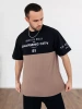 Футболка мужская базовая хлопок с принтом