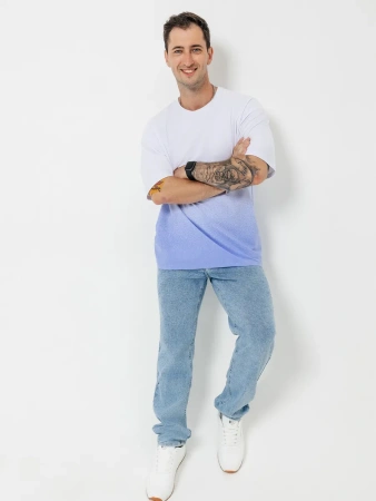 Футболка мужская хлопок летняя тренд