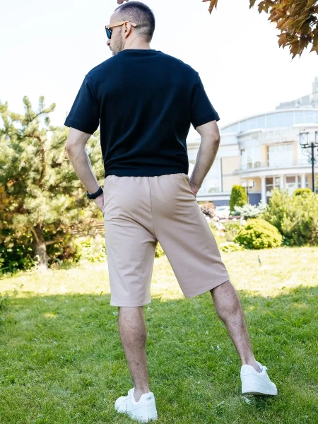 Шорты спортивные широкие с карманами