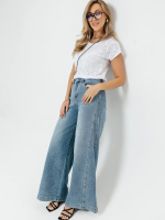 Футболка ФД680/белый/гусиные лапки