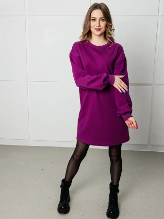Платье женское оверсайз с длинным рукавом туника ТФ543