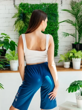 Шорты женские хлопок бермуды больших размеров