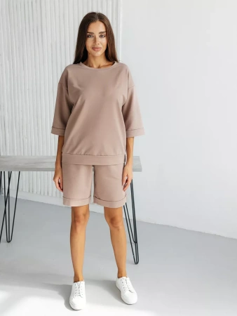 Костюм домашний с шортами спортивный