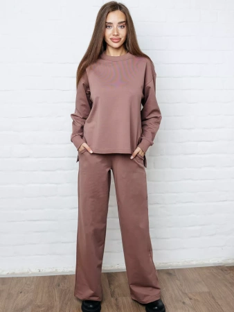 Спортивный костюм женский брючный больших размеров КФ524