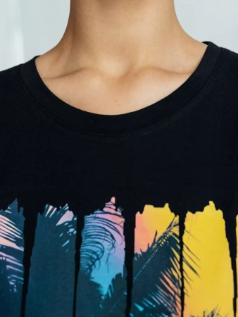 Туника платье домашнее повседневное больших размеров