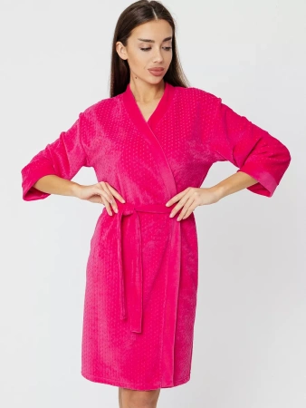 Халат женский домашний велюр