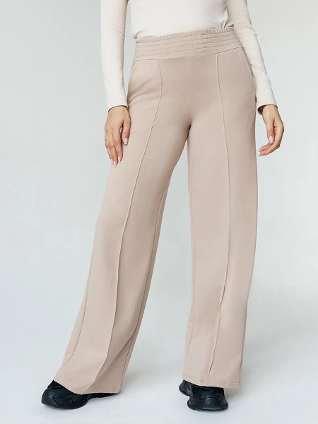 Брюки палаццо широкие классические БФ536