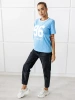 Футболка женская с принтом большого размера ФК570