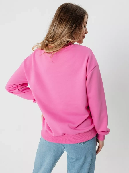 Свитшот женский толстовка больших размеров кофта ДФ579