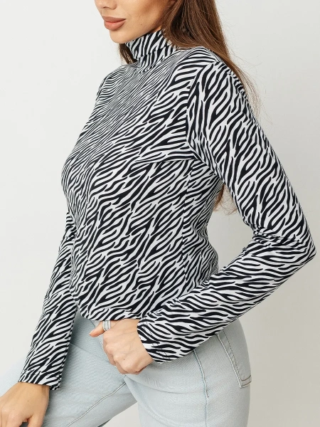 Водолазка тонкая облегающий лонгслив ДК572