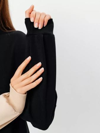 Свитшот женский толстовка больших размеров кофта ДФ581