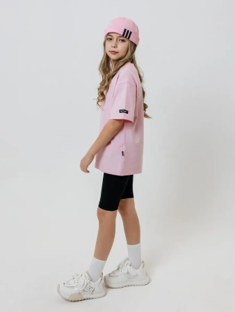 Футболка для девочки с принтом хлопок летняя пляжная