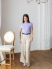 Футболка большого размера с принтом свободная нарядная