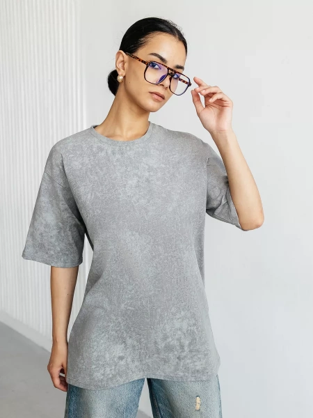 Футболка варенка оверсайз базовая