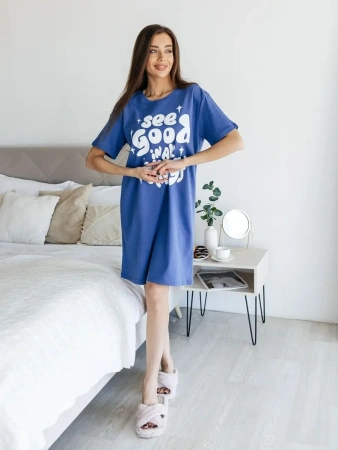 Ночнушка ночная сорочка домашняя одежда оверсайз