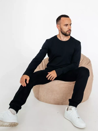 Свитшот однотонный базовый без начеса