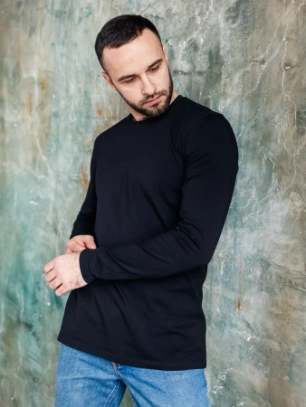 Свитшот однотонный базовый без начеса