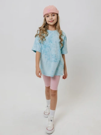 Футболка для девочки оверсайз хлопок
